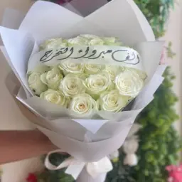 White Rose Bouquet 2